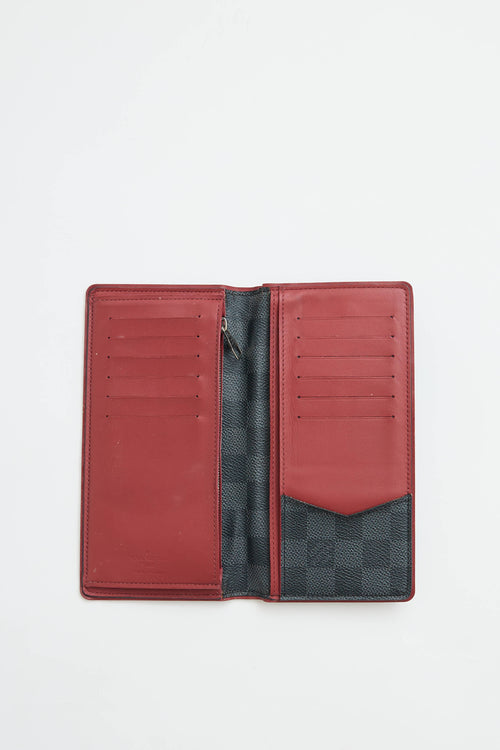 Louis Vuitton Damier Graphite Brazza Long Wallet