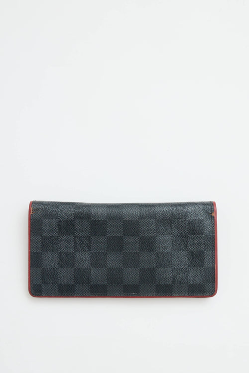 Louis Vuitton Damier Graphite Brazza Long Wallet
