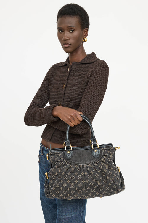 Louis Vuitton 2010 Denim Cabby Bag