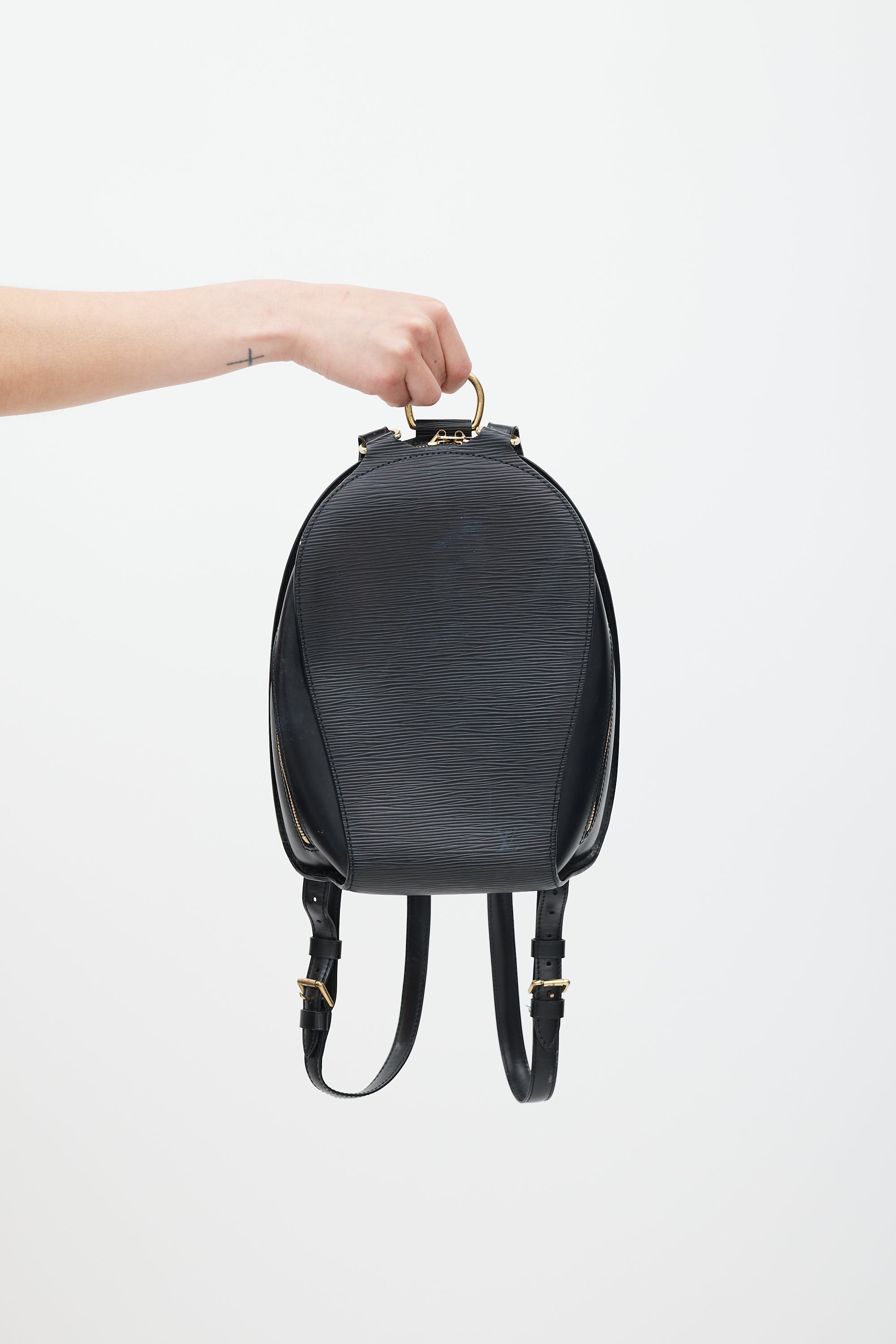 Louis Vuitton // Black Epi Leather Mabillon Backpack – VSP Consignment Louis Vuitton // Black Epi Leather Mabillon Backpack – VSP Consignment