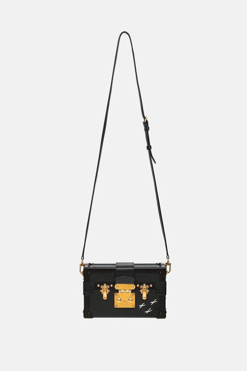 Black Epi Petite Malle Trunk Bag