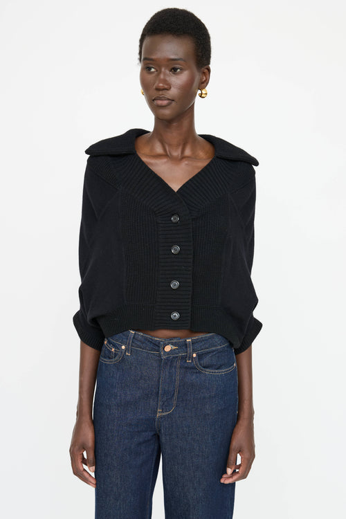 Louis Vuitton Knit Button Up Cardigan