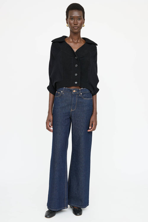 Louis Vuitton Knit Button Up Cardigan