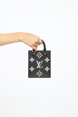 Louis Vuitton Petit Sac Plat Bag Bicolor Monogram Empreinte Giant at  1stDibs