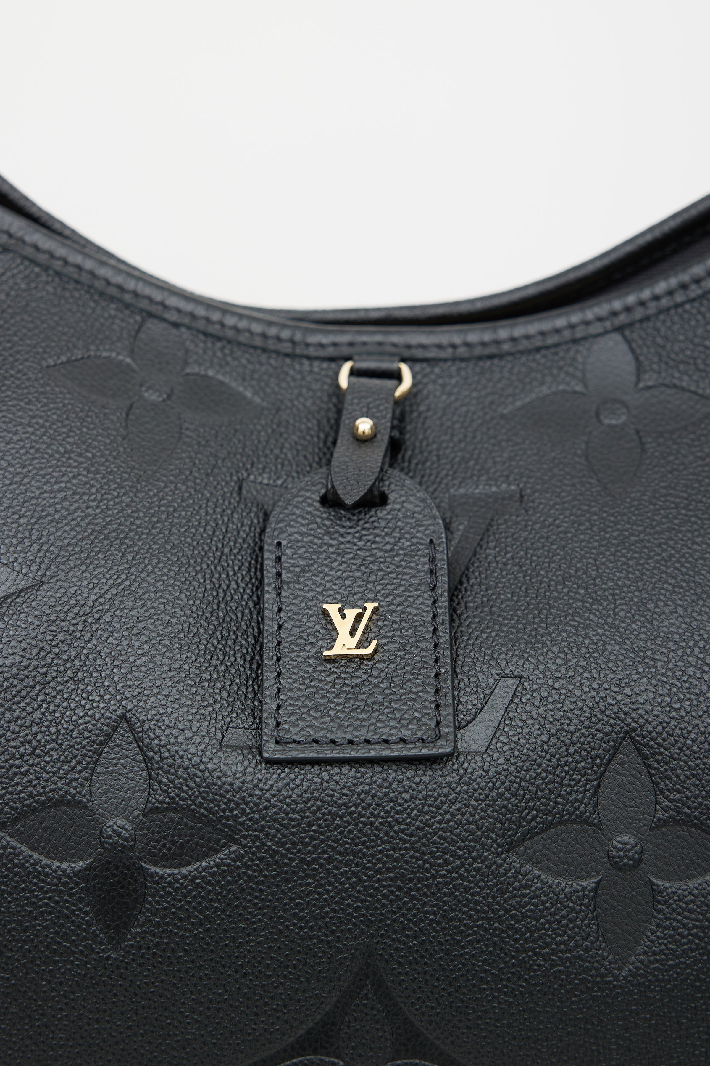 Louis Vuitton // Black Monogram Empreinte CarryAll MM Tote Bag – VSP  Consignment