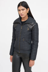 Louis Vuitton Leather Quilted Jacket