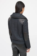 Louis Vuitton Leather Quilted Jacket