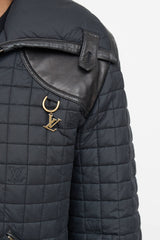 Louis Vuitton Leather Quilted Jacket