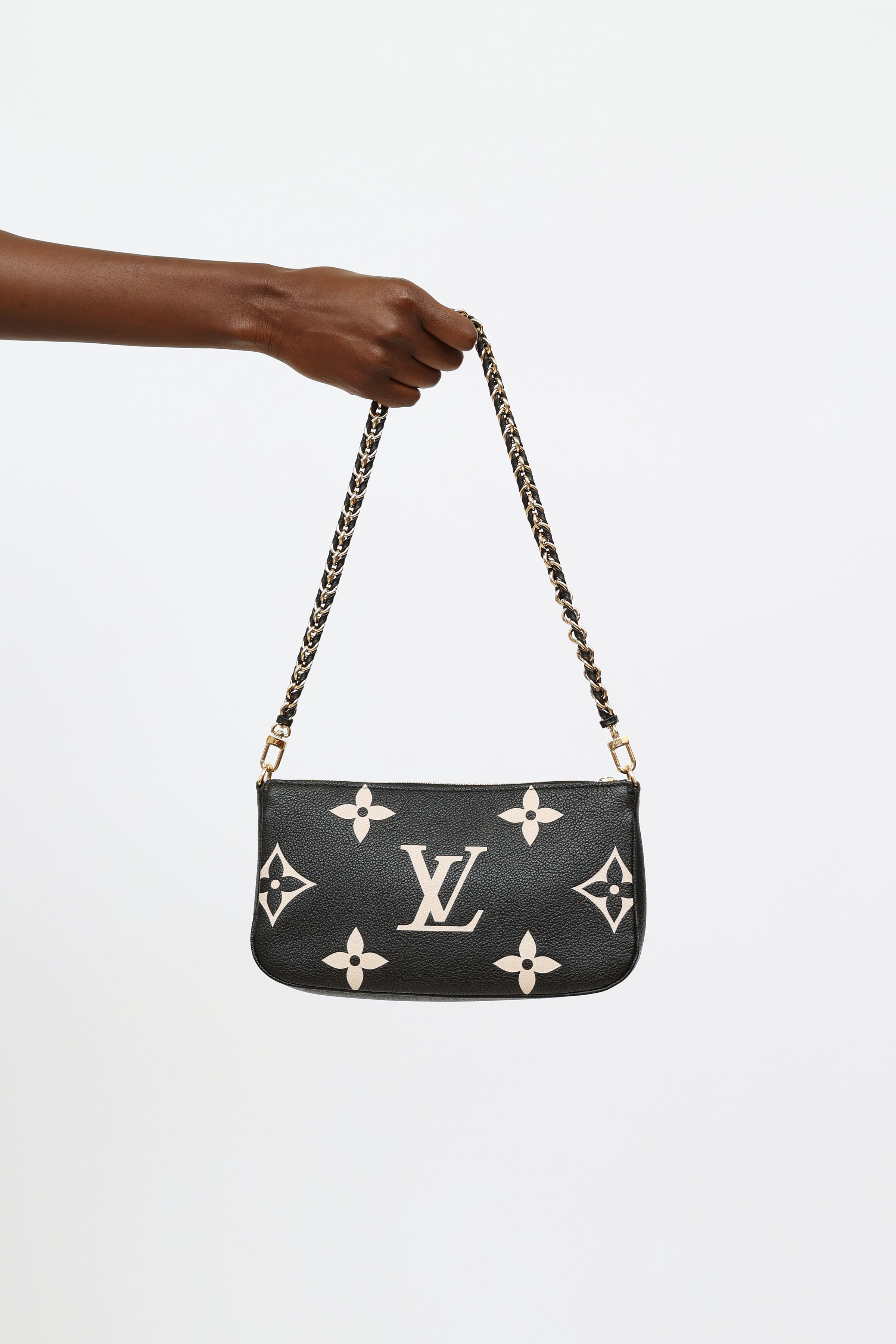Louis Vuitton // Black & White Multi Pochette Bag – VSP Consignment