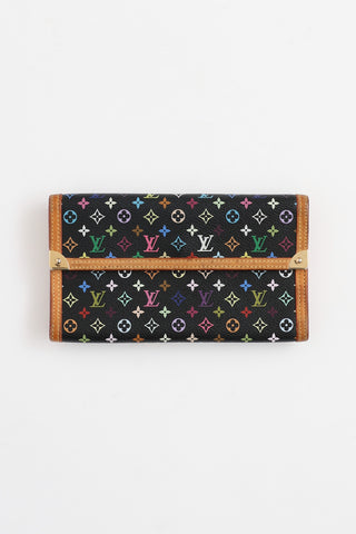Louis Vuitton X Takashi Murakami 2006 International Wallet