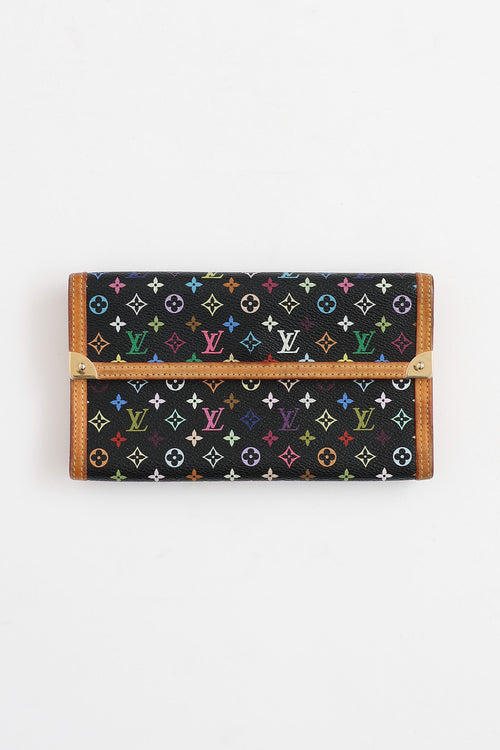Louis Vuitton X Takashi Murakami 2006 International Wallet
