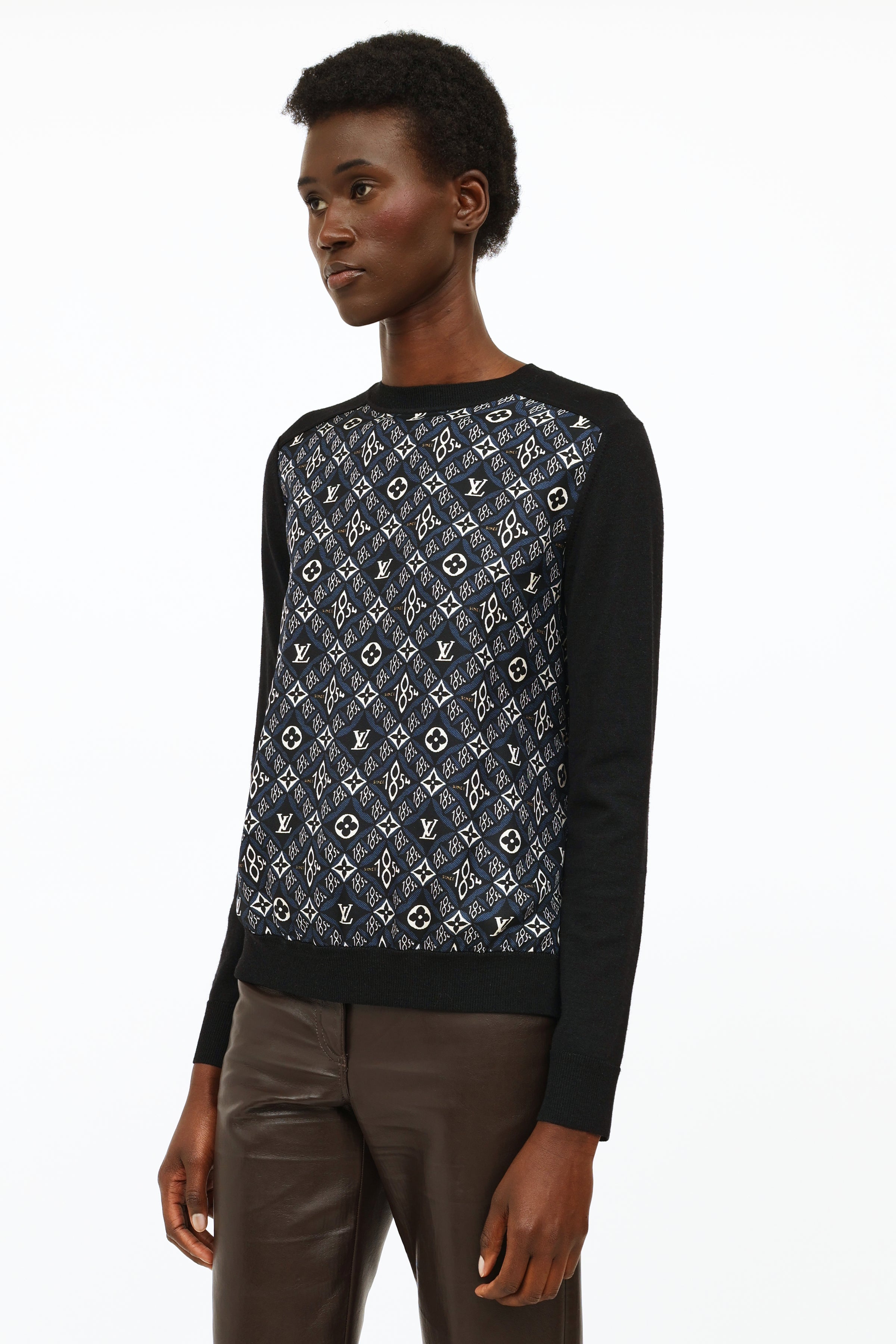 vuitton gradient monogram sweater