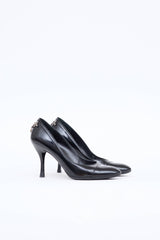 Louis Vuitton Patent Chain Link Pump