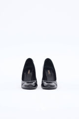 Louis Vuitton Patent Chain Link Pump