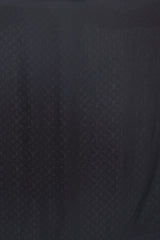 Louis Vuitton Black Silk & Wool Monogram Shawl