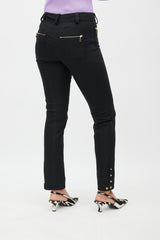 Louis Vuitton Black Slim Leg Trouser