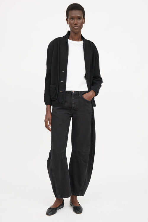 Louis Vuitton Wool Hook & Eye Jacket