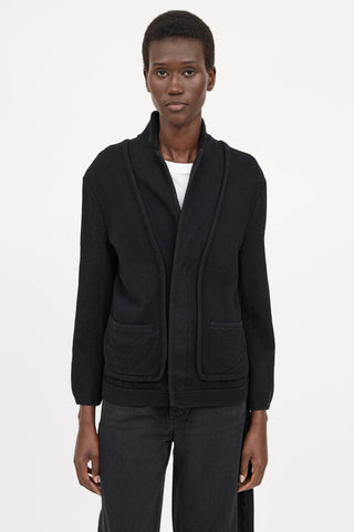 Louis Vuitton Wool Hook & Eye Jacket