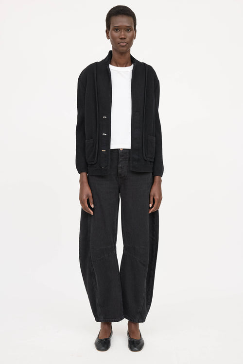 Louis Vuitton Wool Hook & Eye Jacket