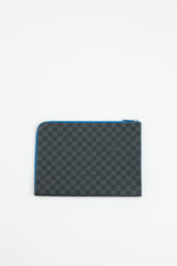Louis Vuitton Damier Graphite Bleu Pochette