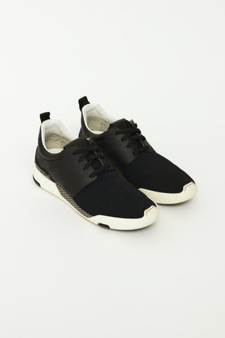 Louis Vuitton Black Damier Infini Fastlane Sneakers