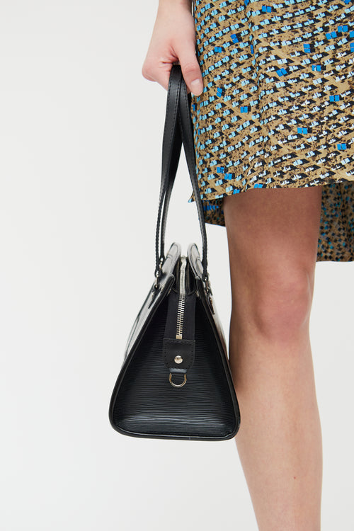 Louis Vuitton Black Epi Madeleine PM Bag
