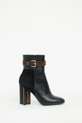 Louis Vuitton Black Idylle Ankle Boot