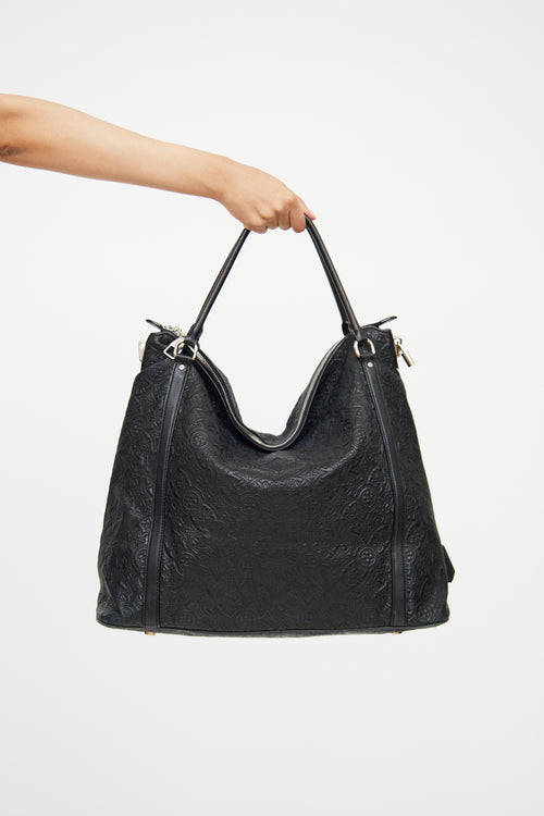 Louis Vuitton Black Antheia Ixia Bag