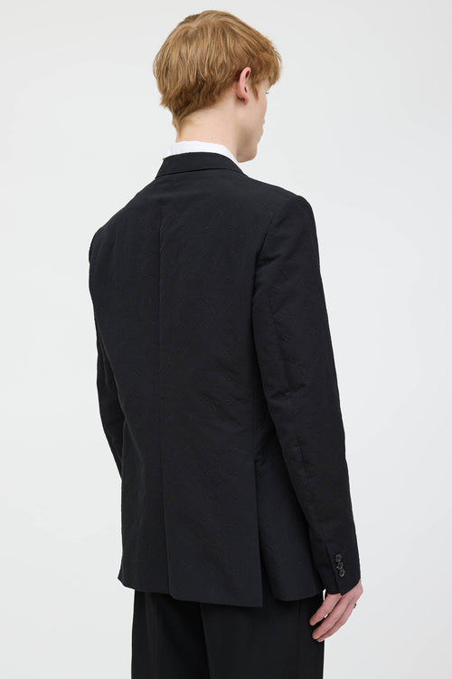 Louis Vuitton Embossed Monogram Blazer