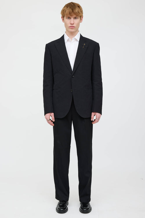 Louis Vuitton Embossed Monogram Blazer