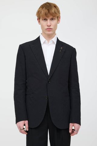 Louis Vuitton Embossed Monogram Blazer
