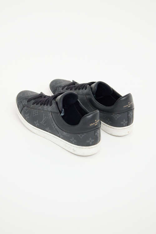 Louis Vuitton Black Luxembourg Sneakers
