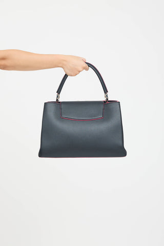 Louis Vuitton Taurillon Capucines MM Bag