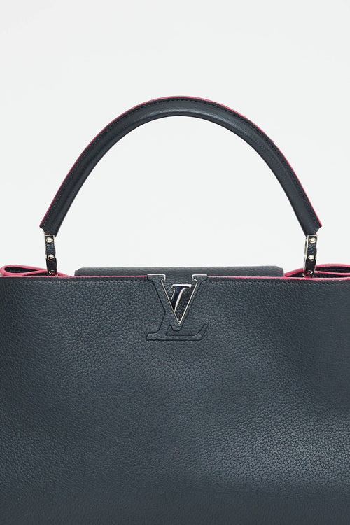 Louis Vuitton Taurillon Capucines MM Bag