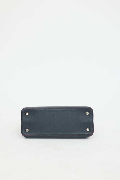 Louis Vuitton Taurillon Capucines MM Bag