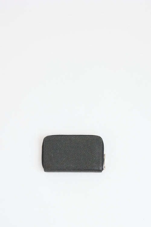 Louis Vuitton Taiga Zip Coin Purse