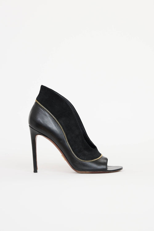 Louis Vuitton Zip Peep Toe Heel