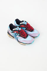 Louis Vuitton Blue & Purple Suede Trail Sneaker