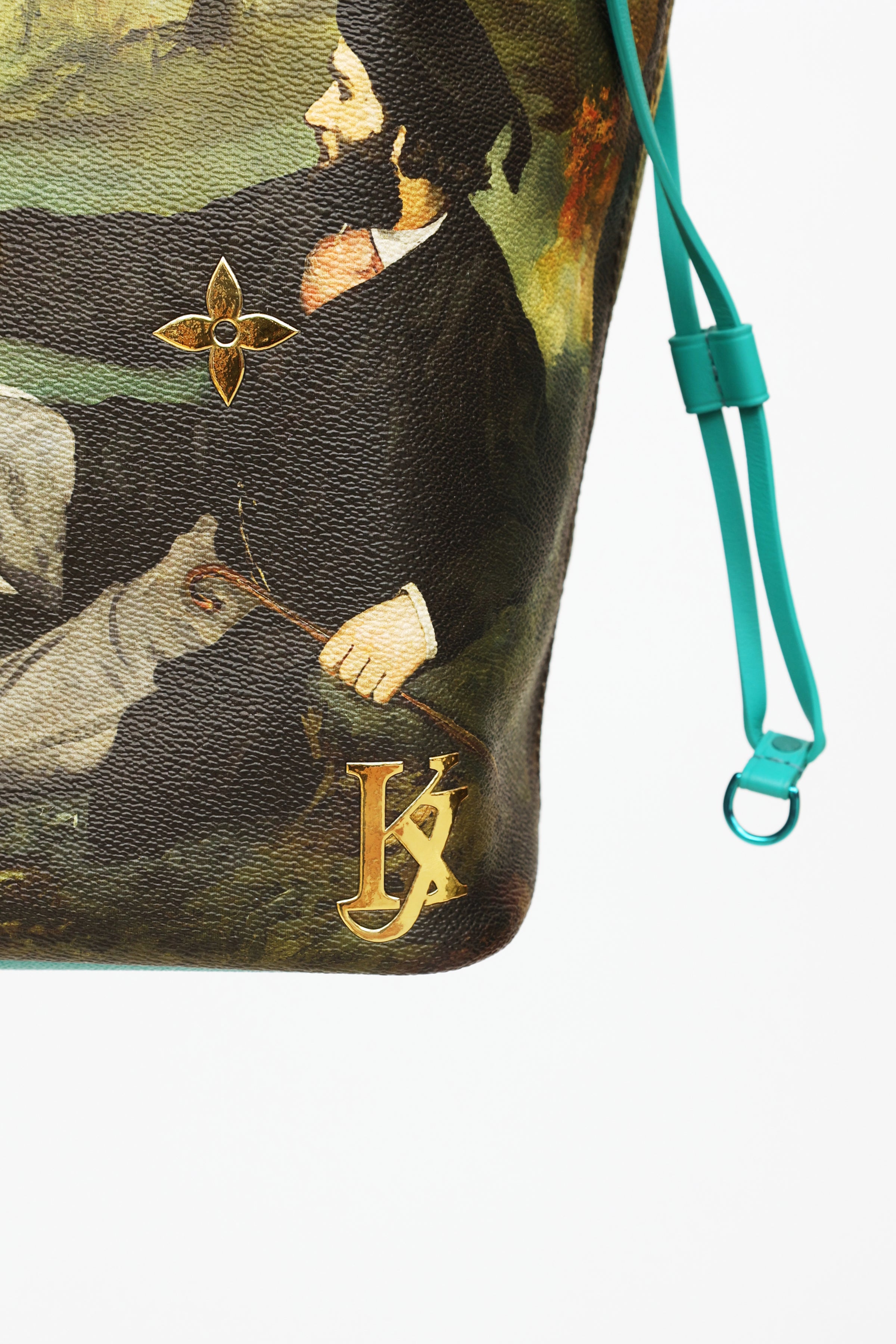 Louis Vuitton x Jeff Koons Speedy Edouard Manet Masters 30 Emerald  Multicolor in Coated Canvas with Brass - US