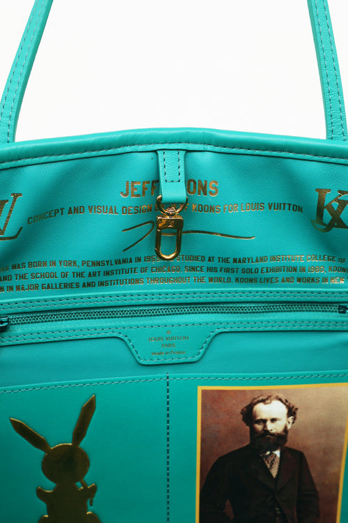 x Jeff Koons Manet Neverfull Bag