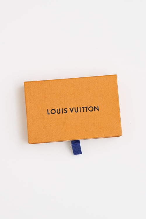 Louis Vuitton Navy & White Everyday Card Holder