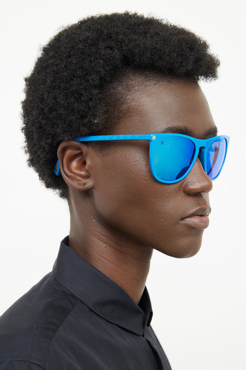 Louis Vuitton Blue Z0653W Sunglasses