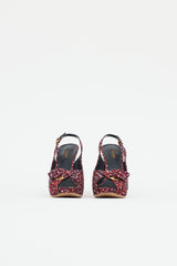 Louis VuittonBordeaux Print Catania Pump