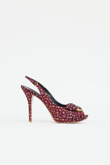Louis VuittonBordeaux Print Catania Pump