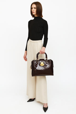 Louis Vuitton // 2019 Brown & Black Monogram Egg Bag – VSP Consignment