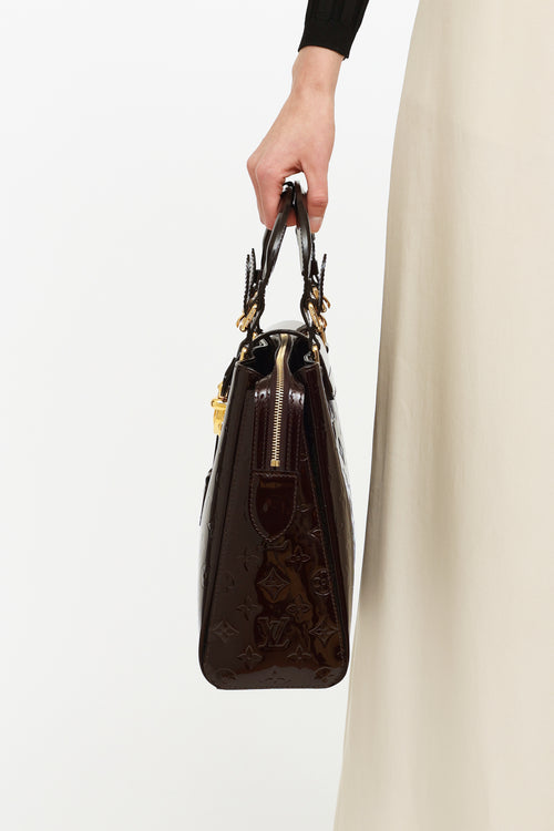 Louis Vuitton Amarante Vernis Melrose Avenue Tote Bag