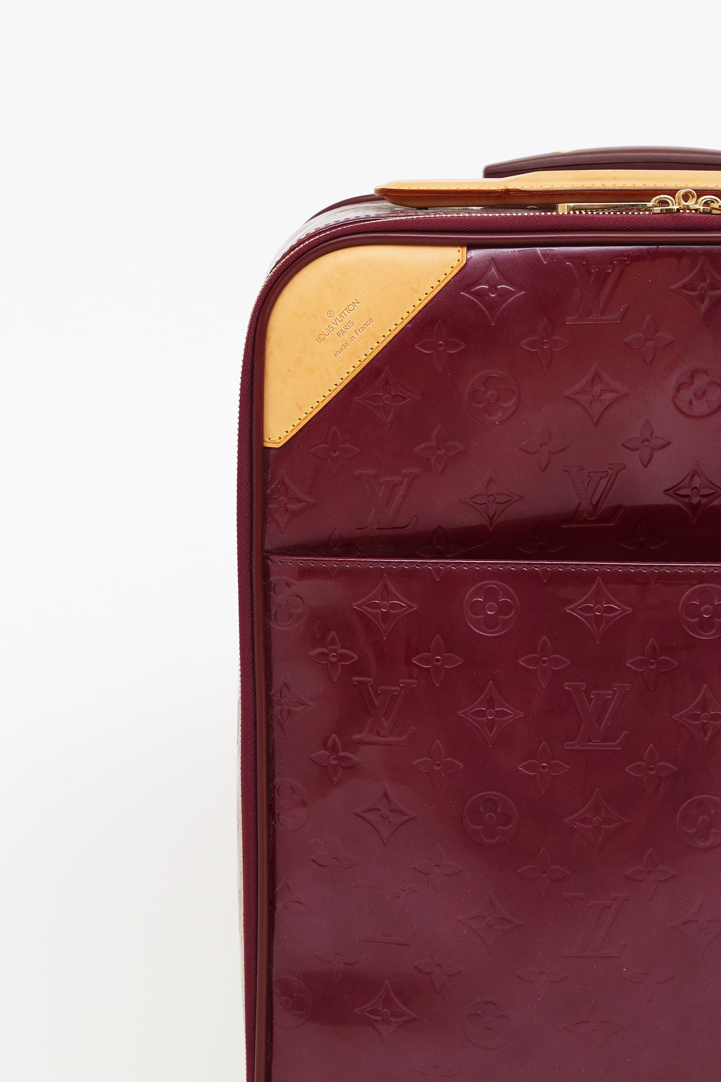 Pegase cloth travel bag Louis Vuitton Brown in Cloth - 17771985