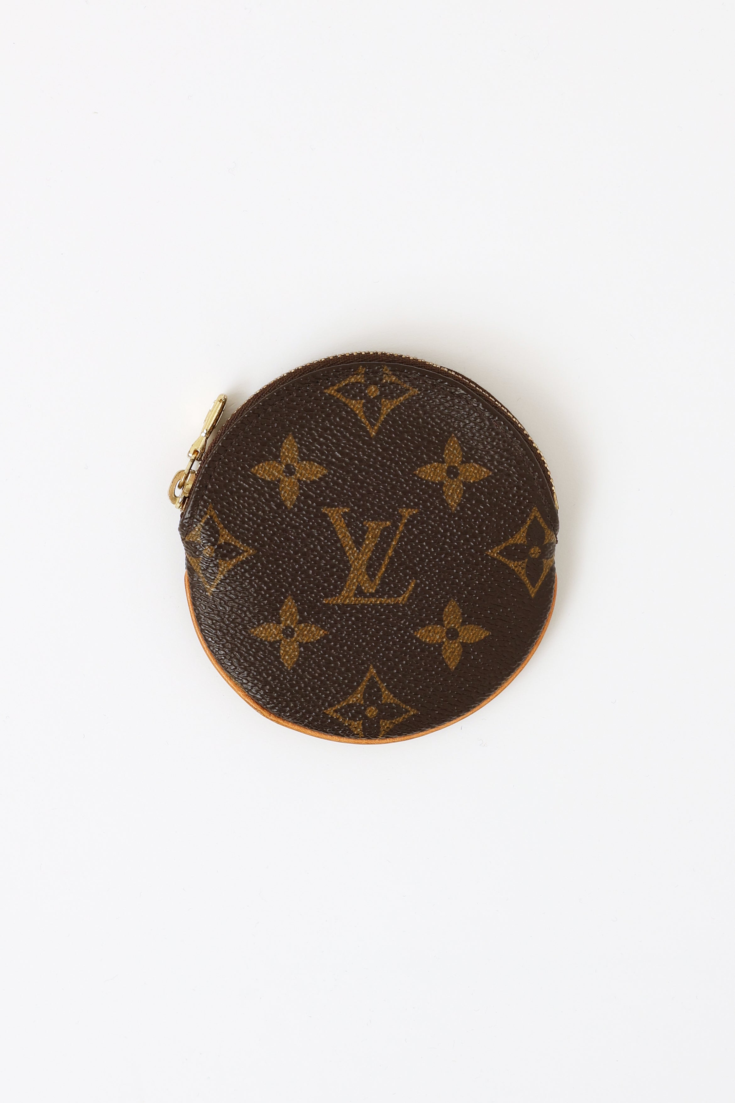 Brown Louis Vuitton Monogram Pochette Cles Coin Pouch | RvceShops Revival | Louis  Vuitton Sac Flanerie 45 Monogram Canvas M51115