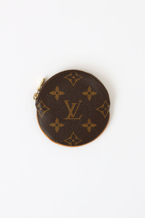 Louis Vuitton Monogram Round Coin Pouch