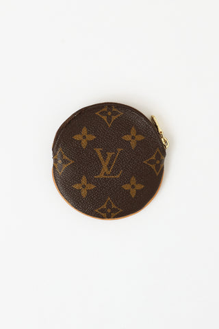 Louis Vuitton Manhattan MM, Monogram and Noir, Preowned in Dustbag WA001